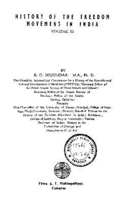 History-Of-The-Freedom-Movement-In-India-Vol-3